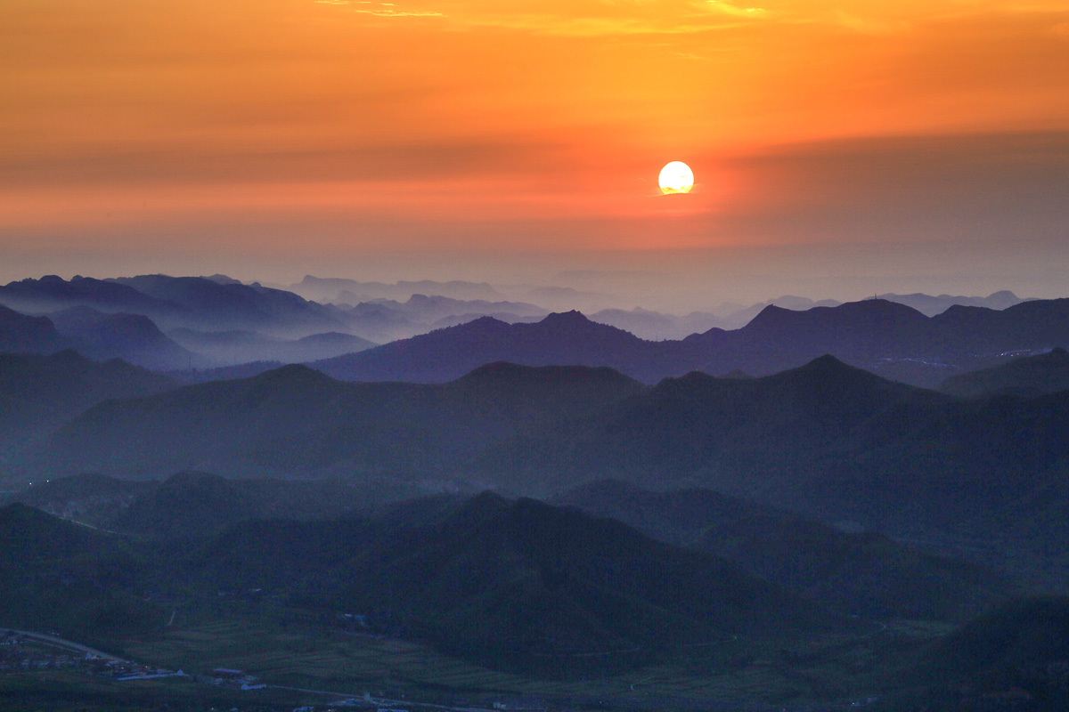 太行日出