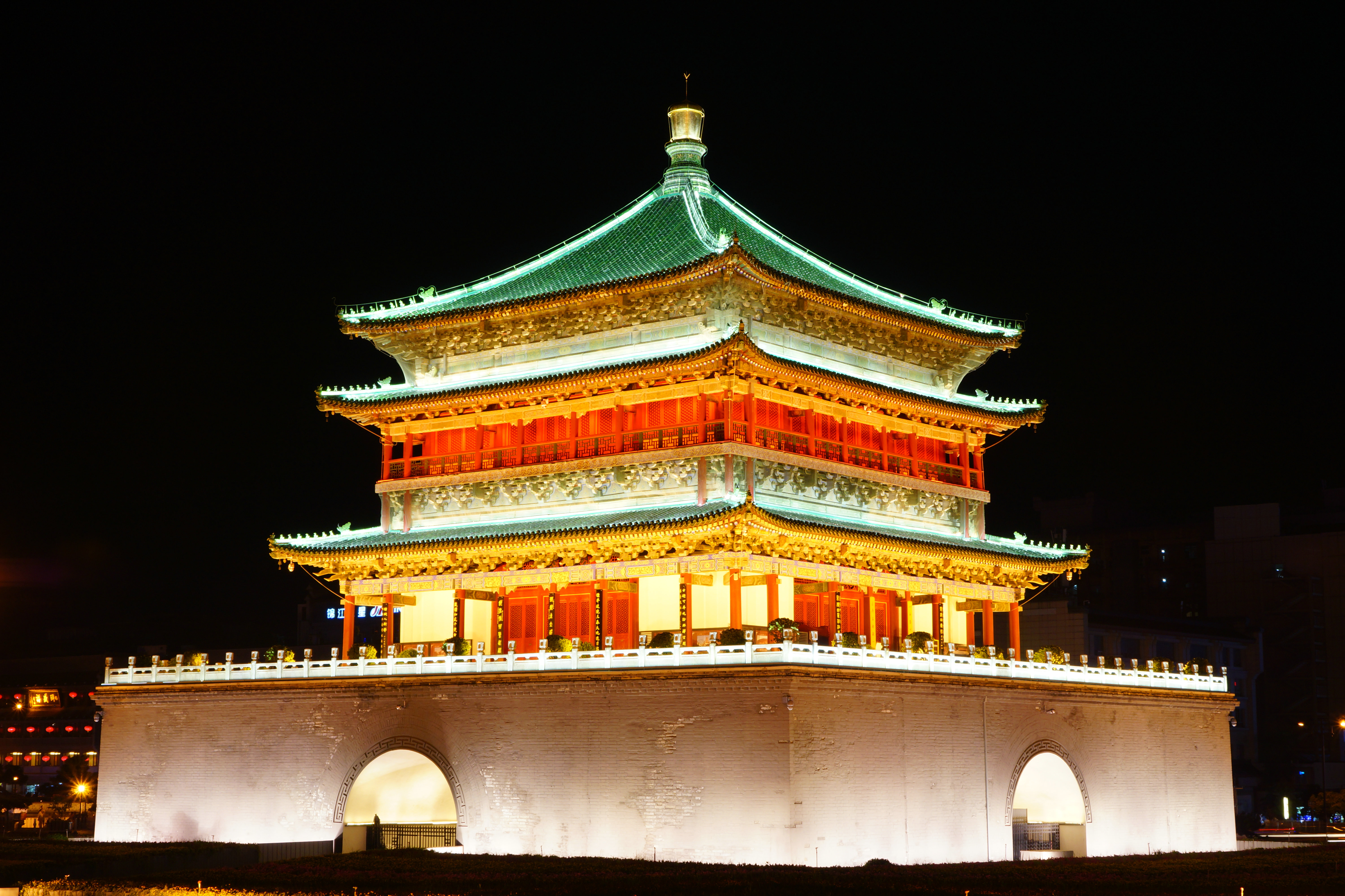 西安夜景
