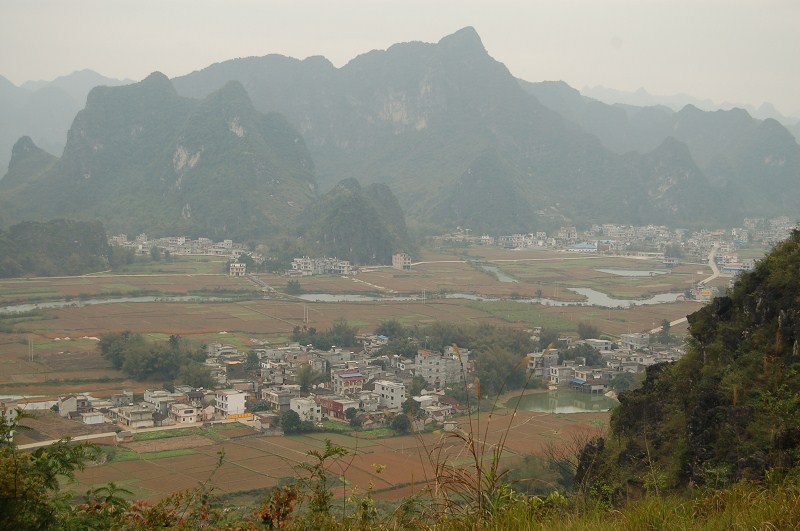 广西都安县地苏镇风光