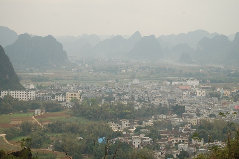 广西都安县地苏镇风光