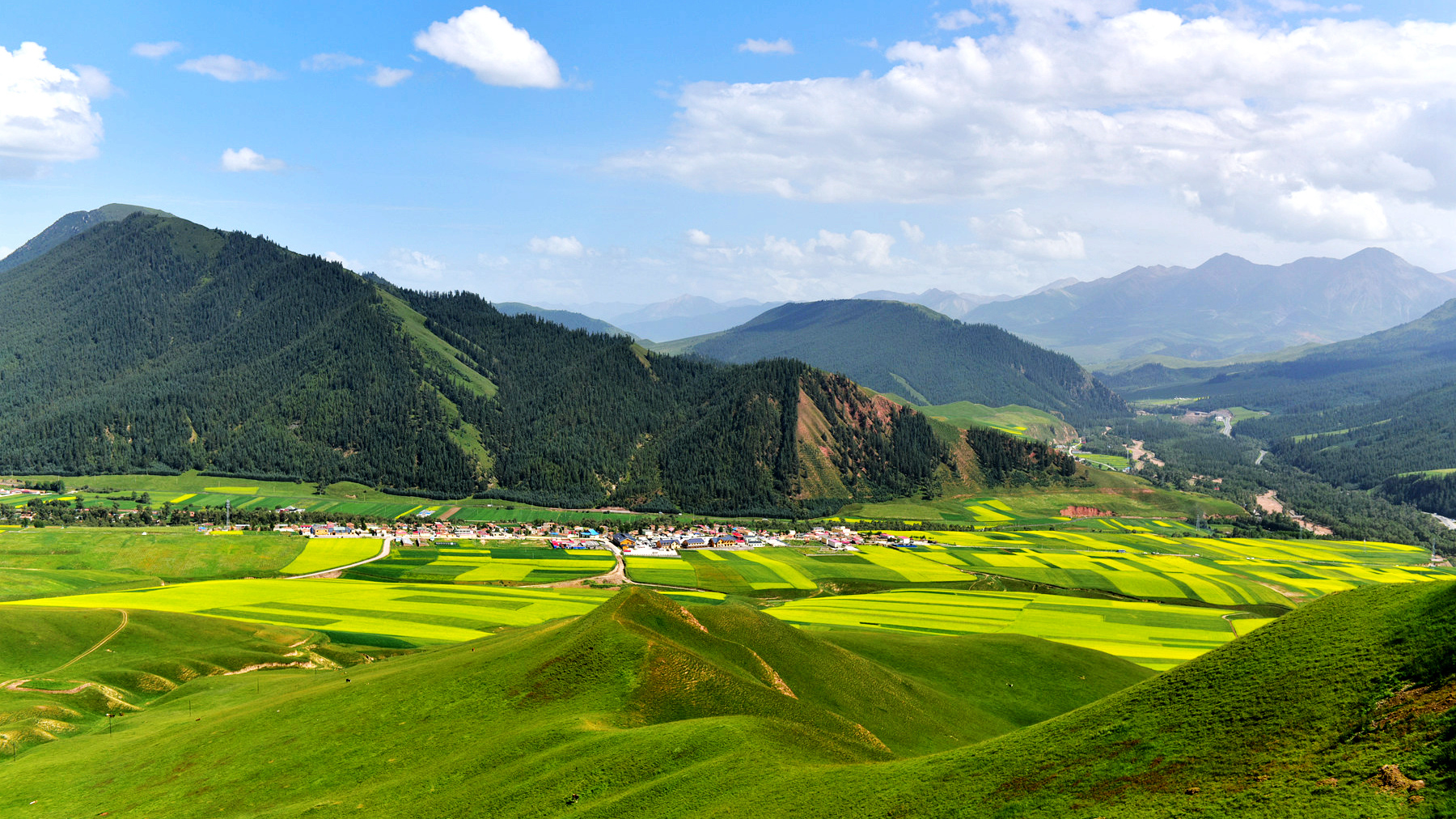 祁连卓尔山风光