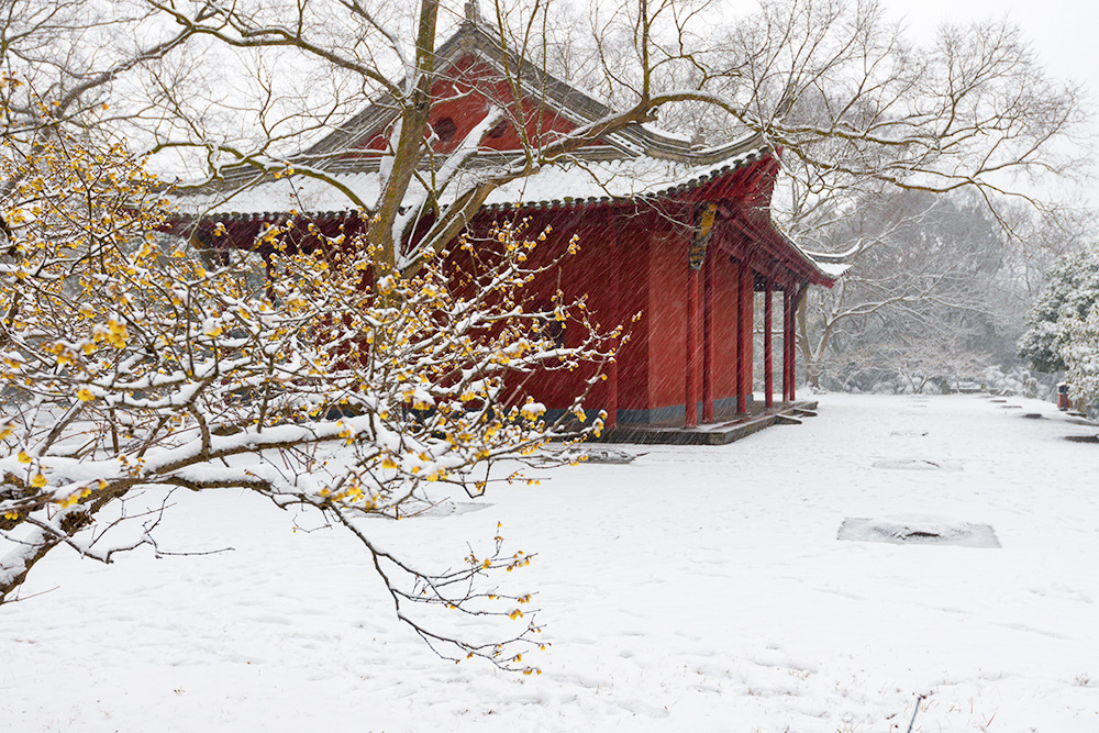 明孝陵--金陵雪景