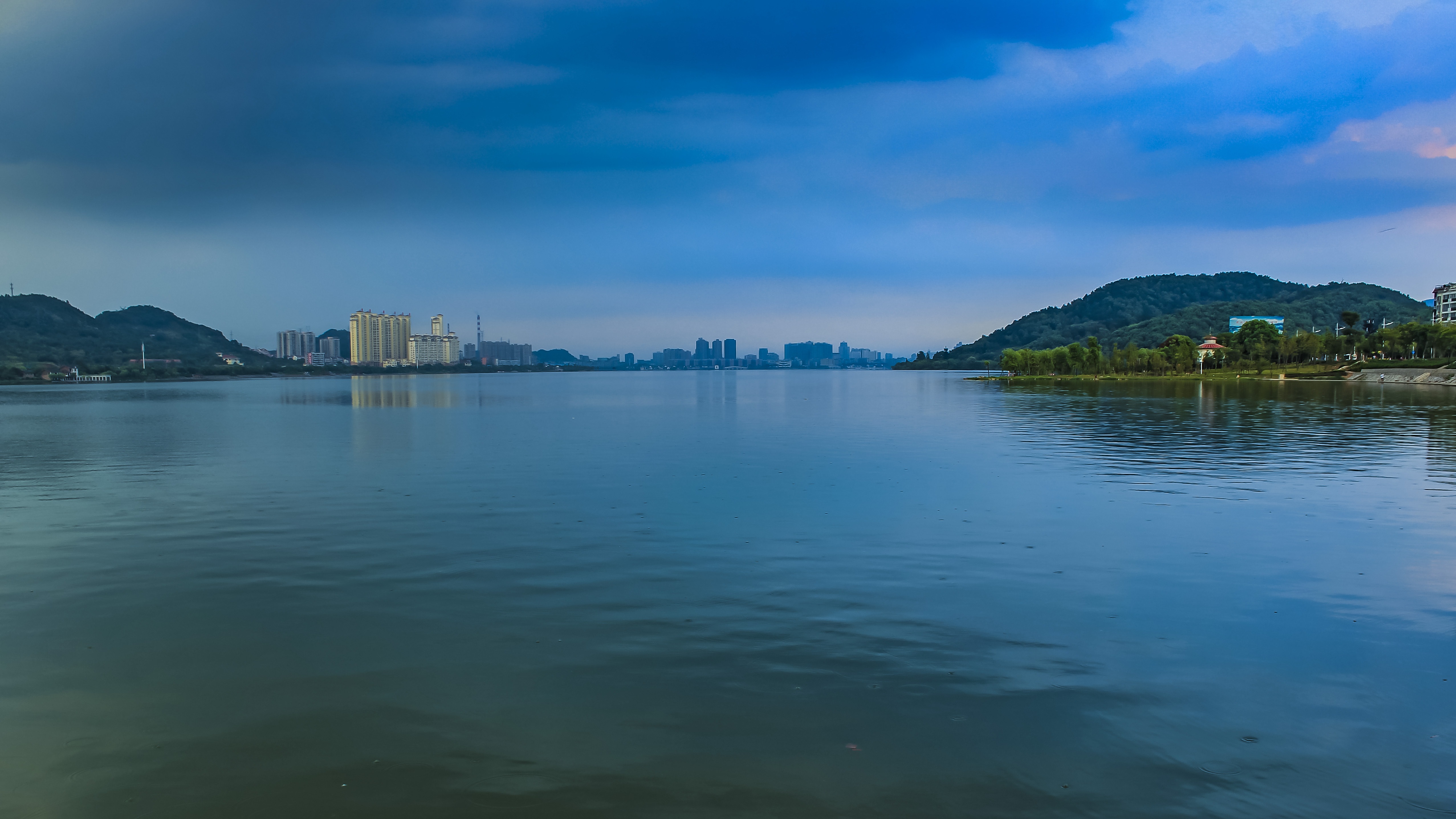 黄石市磁湖夜色