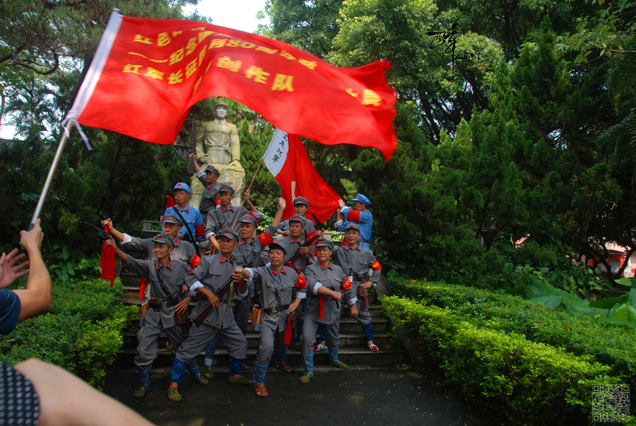 "红色印记"缅怀革命先烈!
