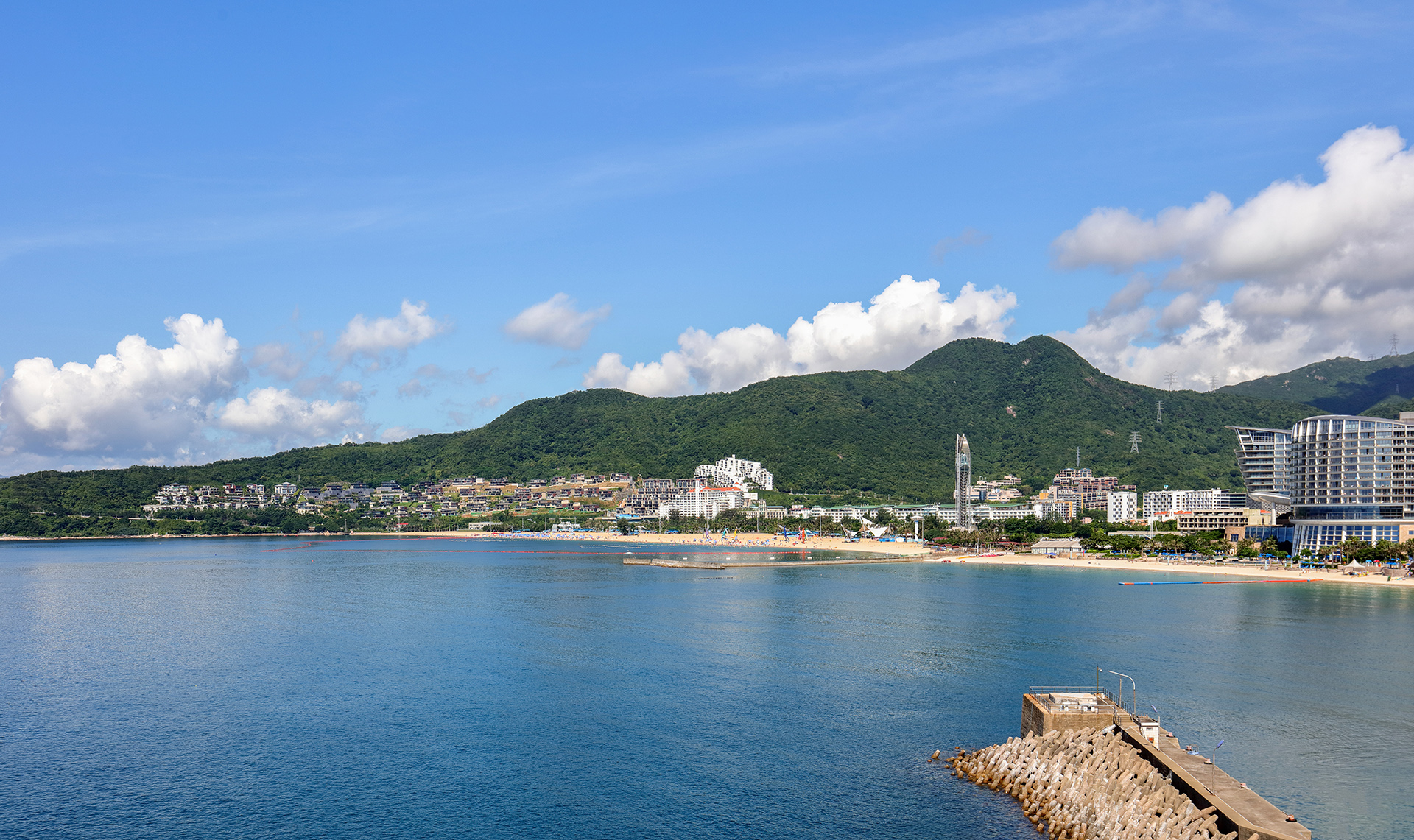 深圳大小梅沙海滨风光