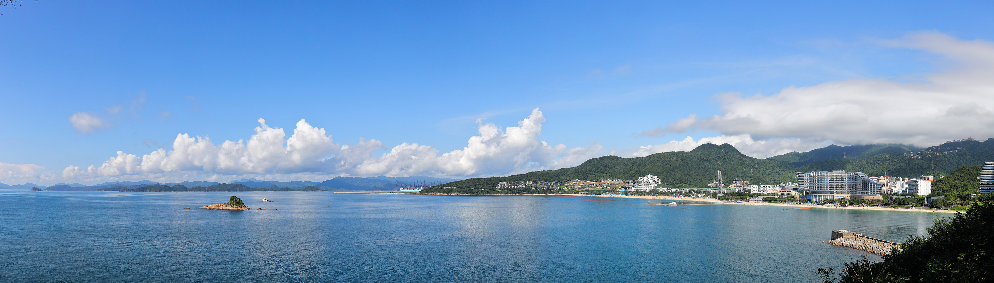 深圳大小梅沙海滨风光