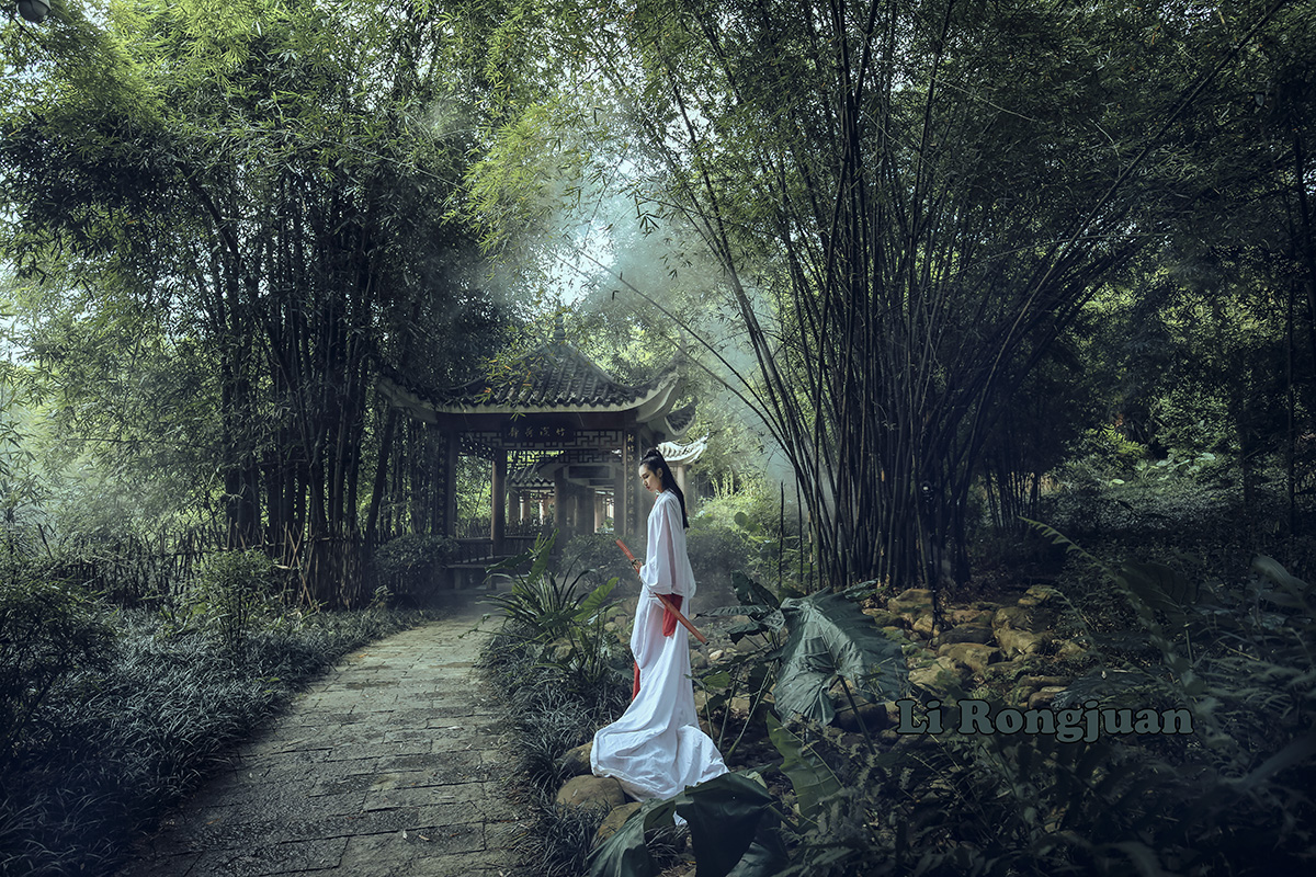 【侠骨柔情摄影图片】南宁市狮山公园人像摄影_心素如简-娟娟_太平洋