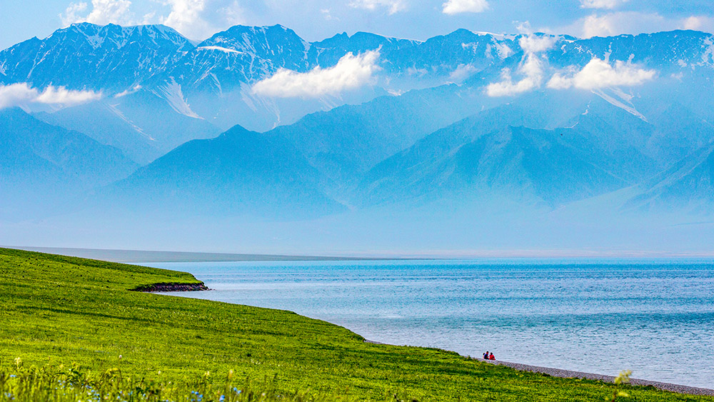 赛里木湖美景