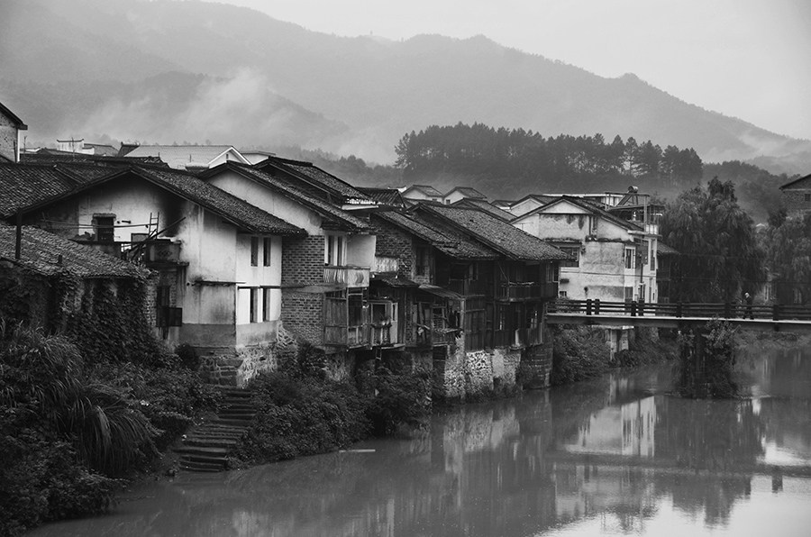 浏阳白沙古镇