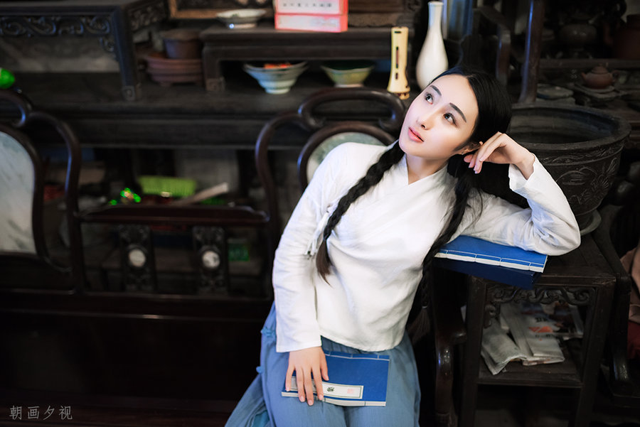 【岁月流长有书香摄影图片】广州人像摄影_太