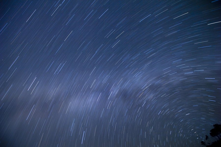 【星星夜空摄影图片】广西梧州风光旅游摄影_太平洋网