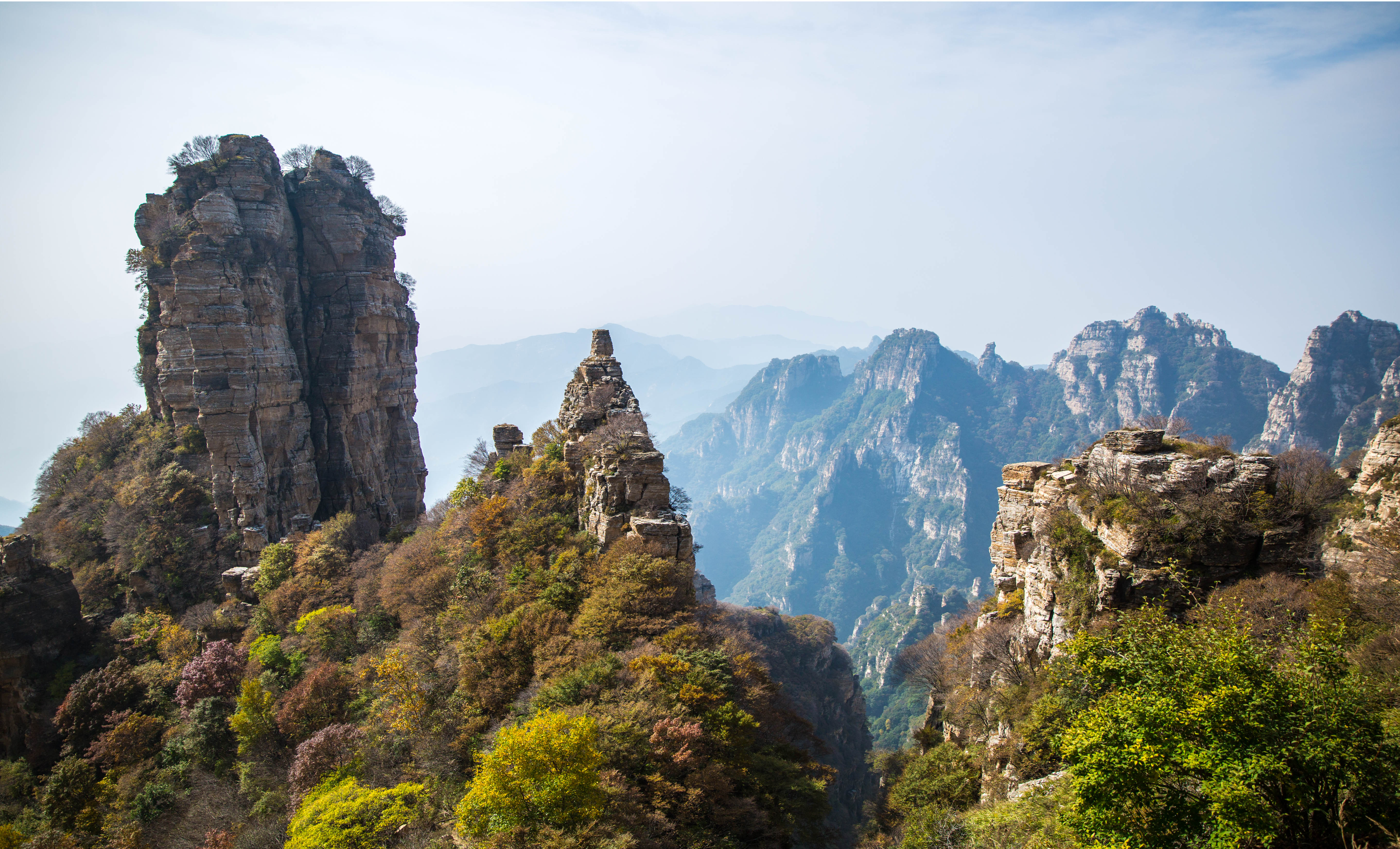 白石山风光