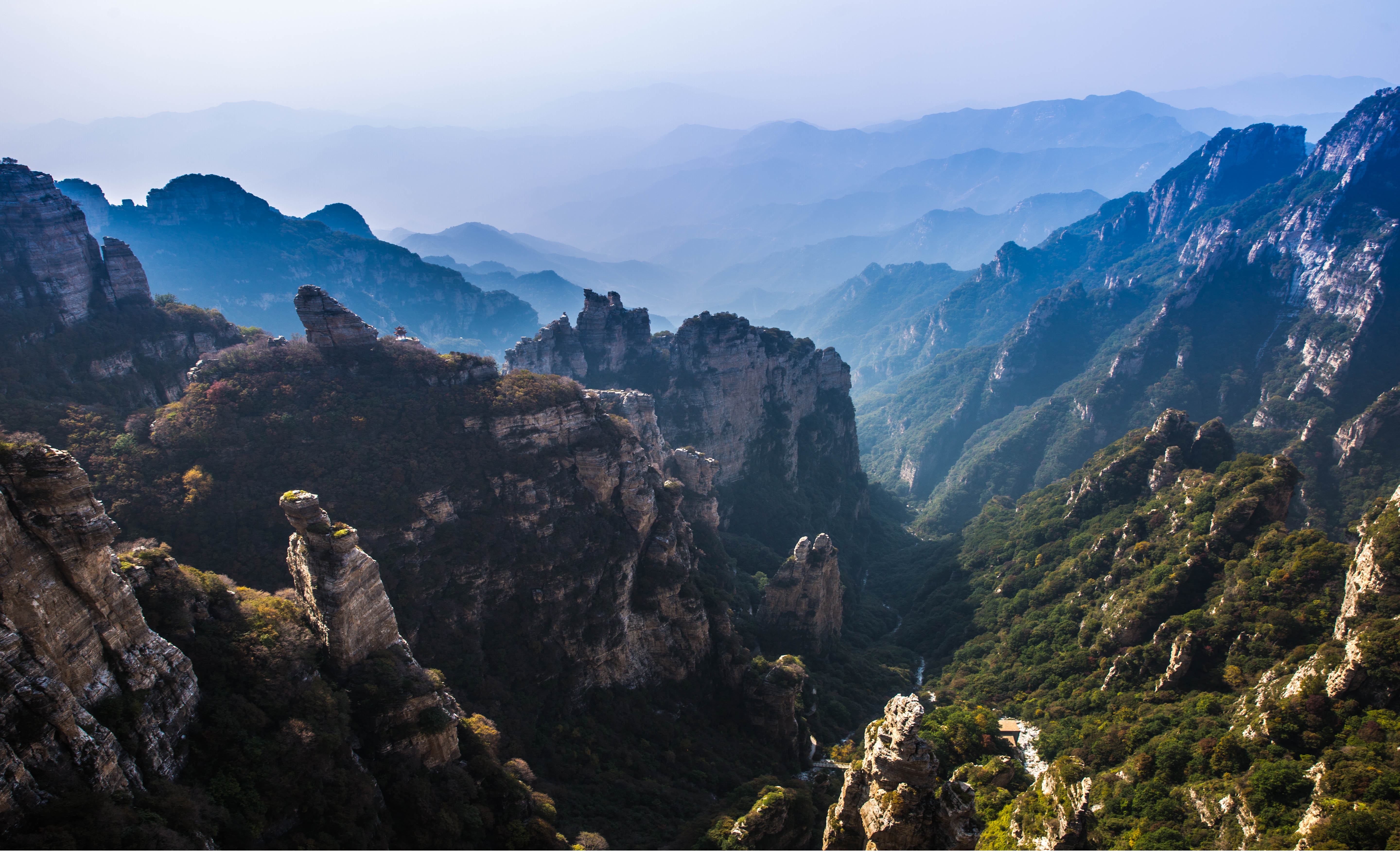 白石山风光