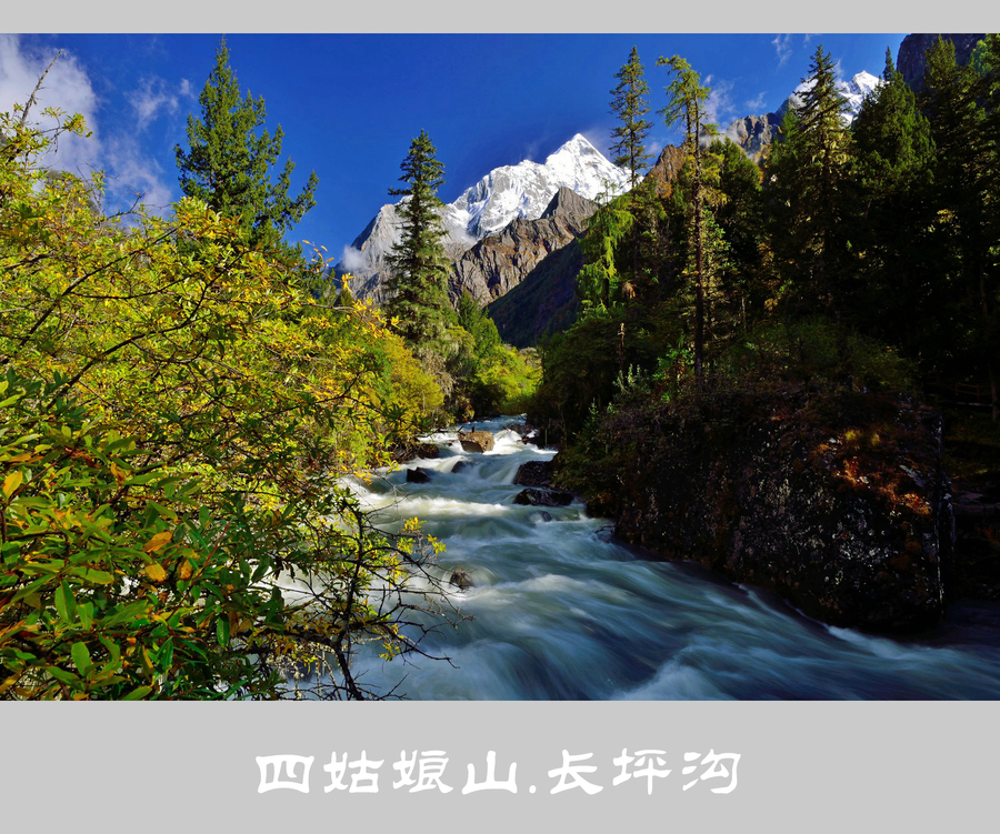 四姑娘山长坪沟