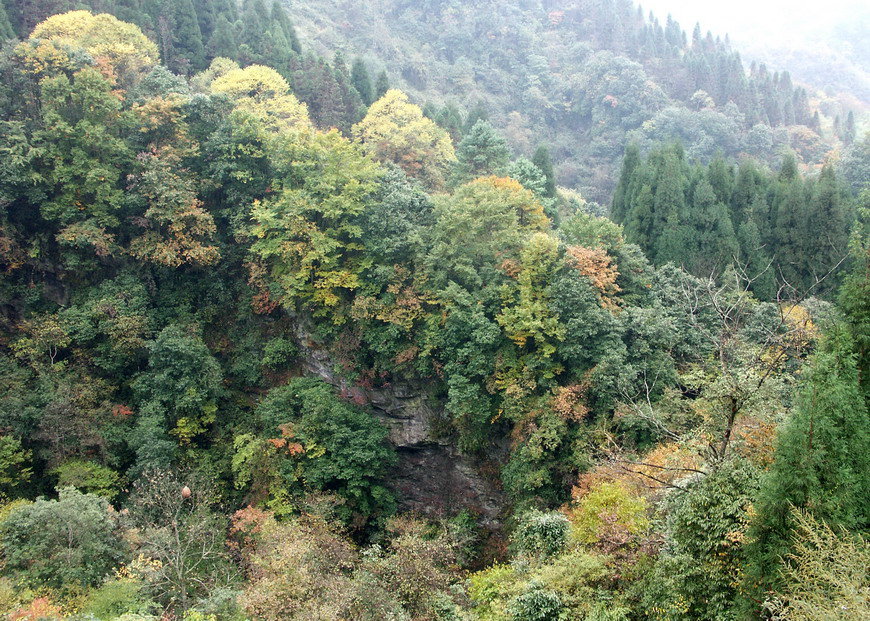 深秋鸡冠山