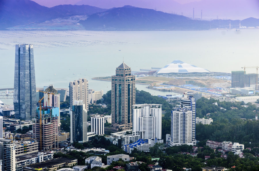 深圳前海和蛇口湾风景一览