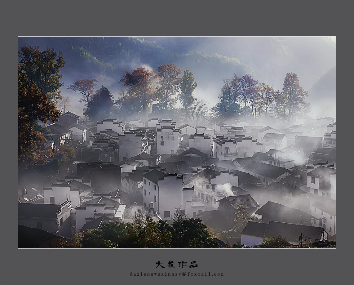 【最美乡村--婺源摄影图片】风光摄影_大象无形_电脑