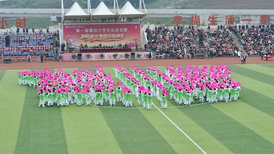 运动会开幕式上表演的节目 (共p)