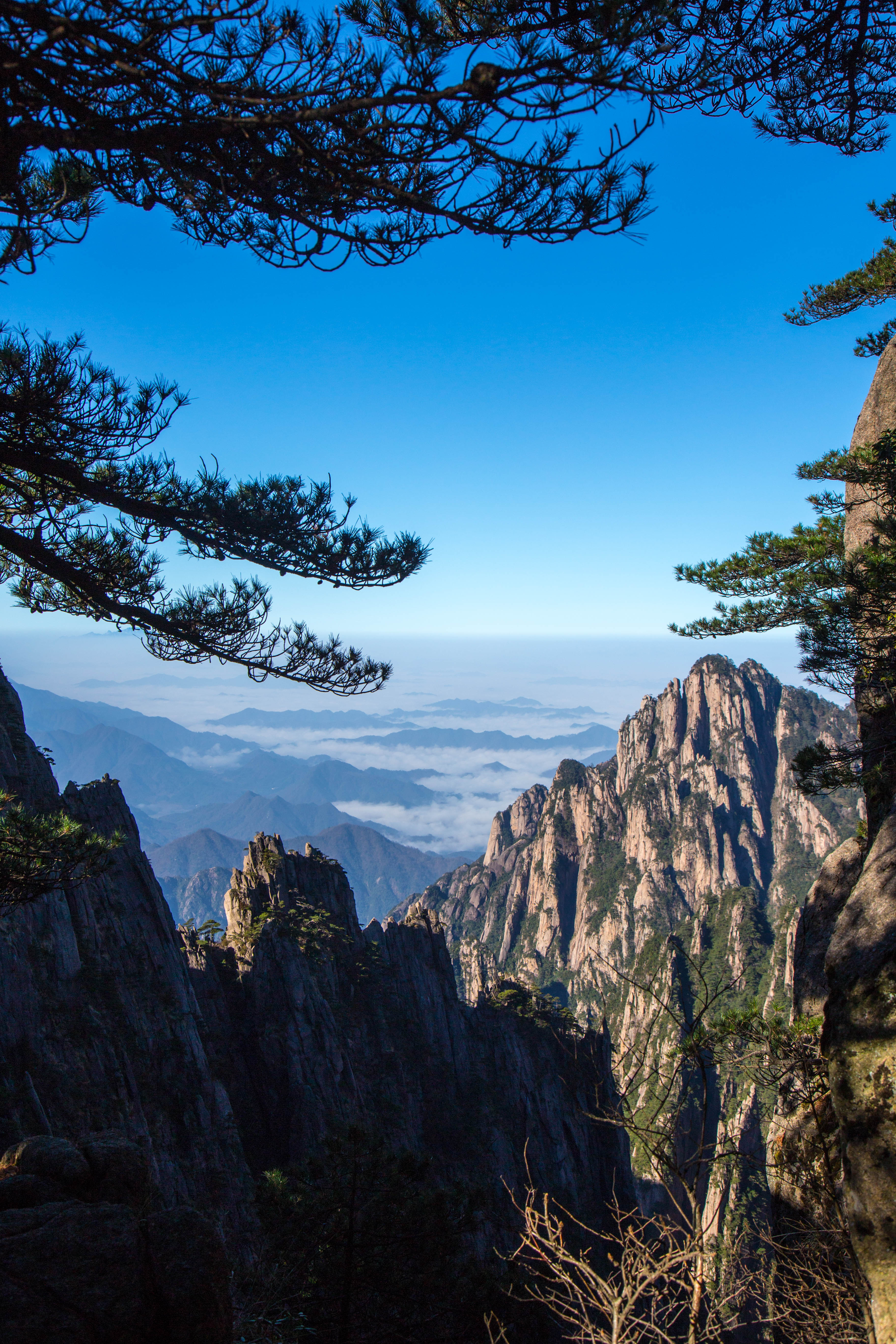 【黄山摄影图片】风光摄影_天空中翱翔_太平洋电脑网