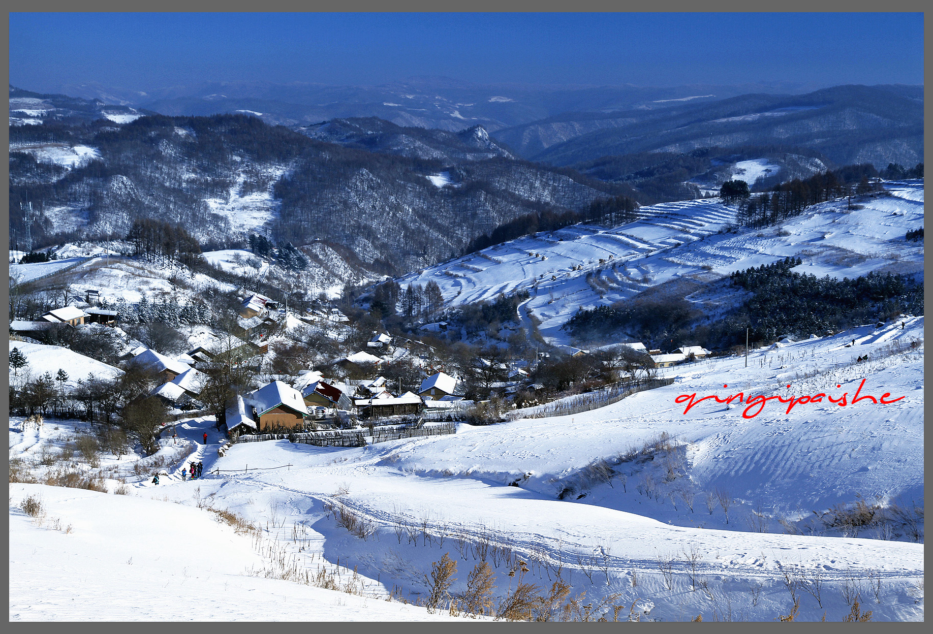 【雪村景色摄影图片】风光摄影_gsq琴怡080808_太平洋