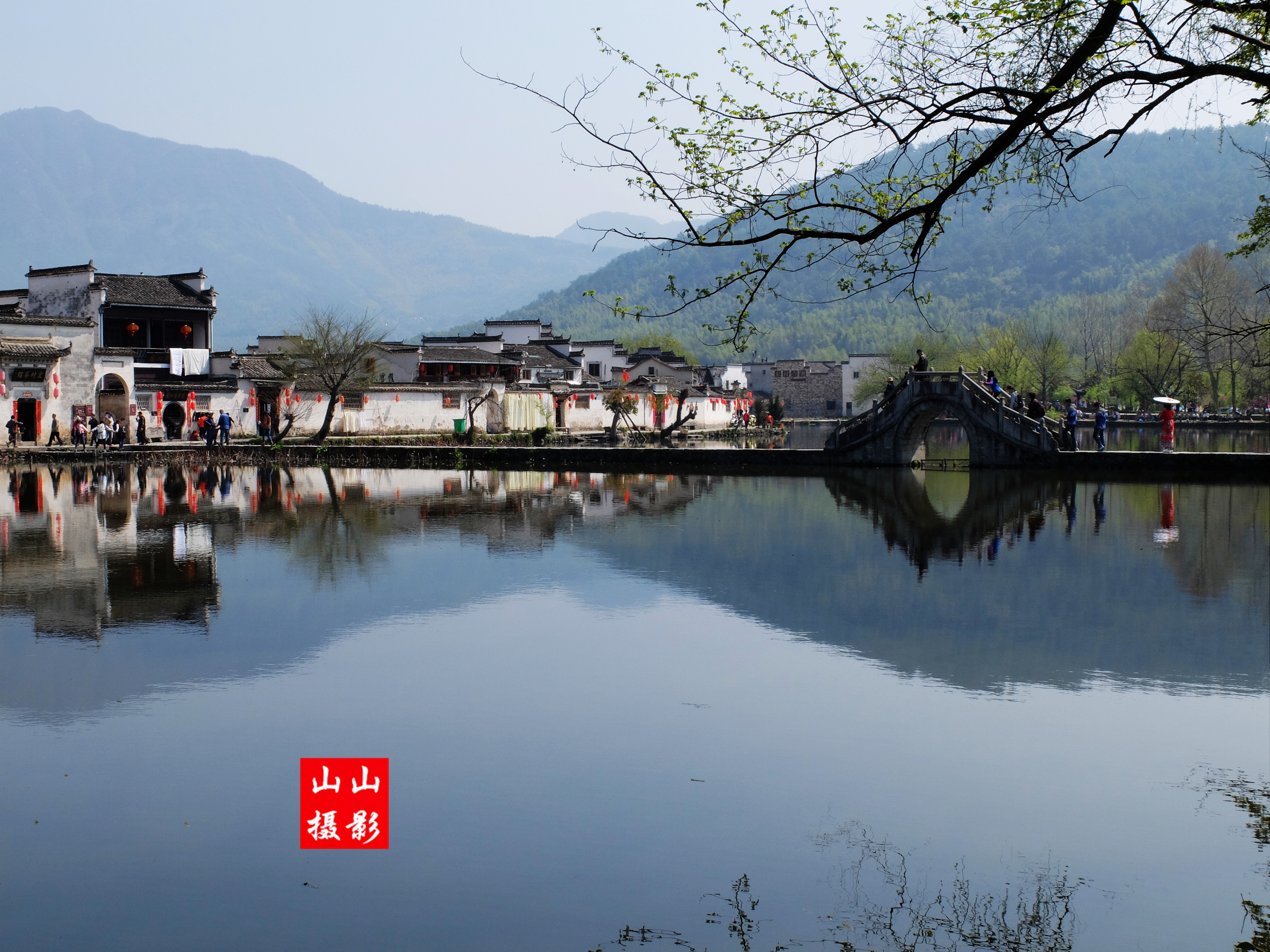 【宏村掠影-女儿的作品摄影图片】宏村风光旅游摄影_众子_太平洋