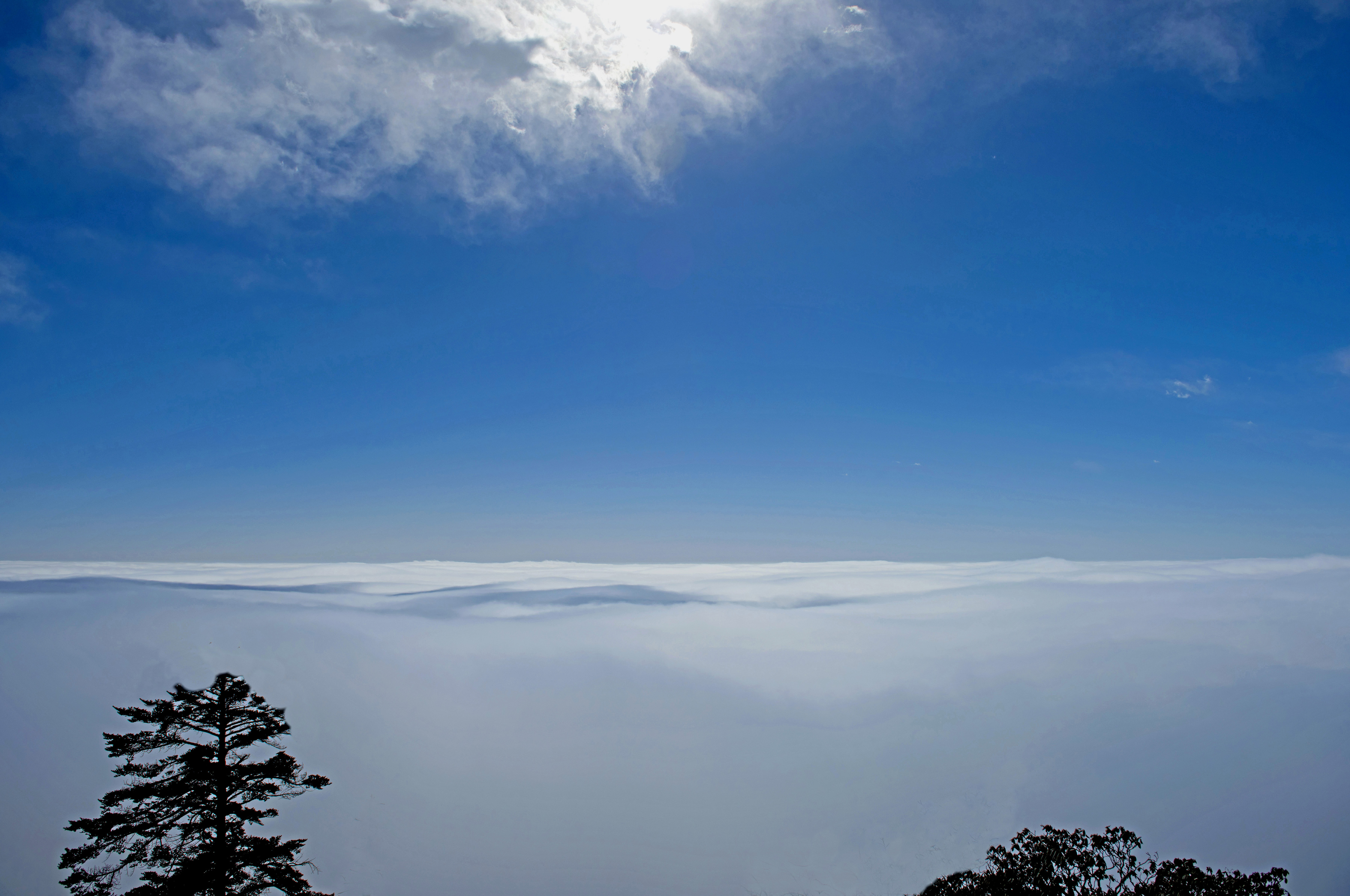 西岭雪山云海