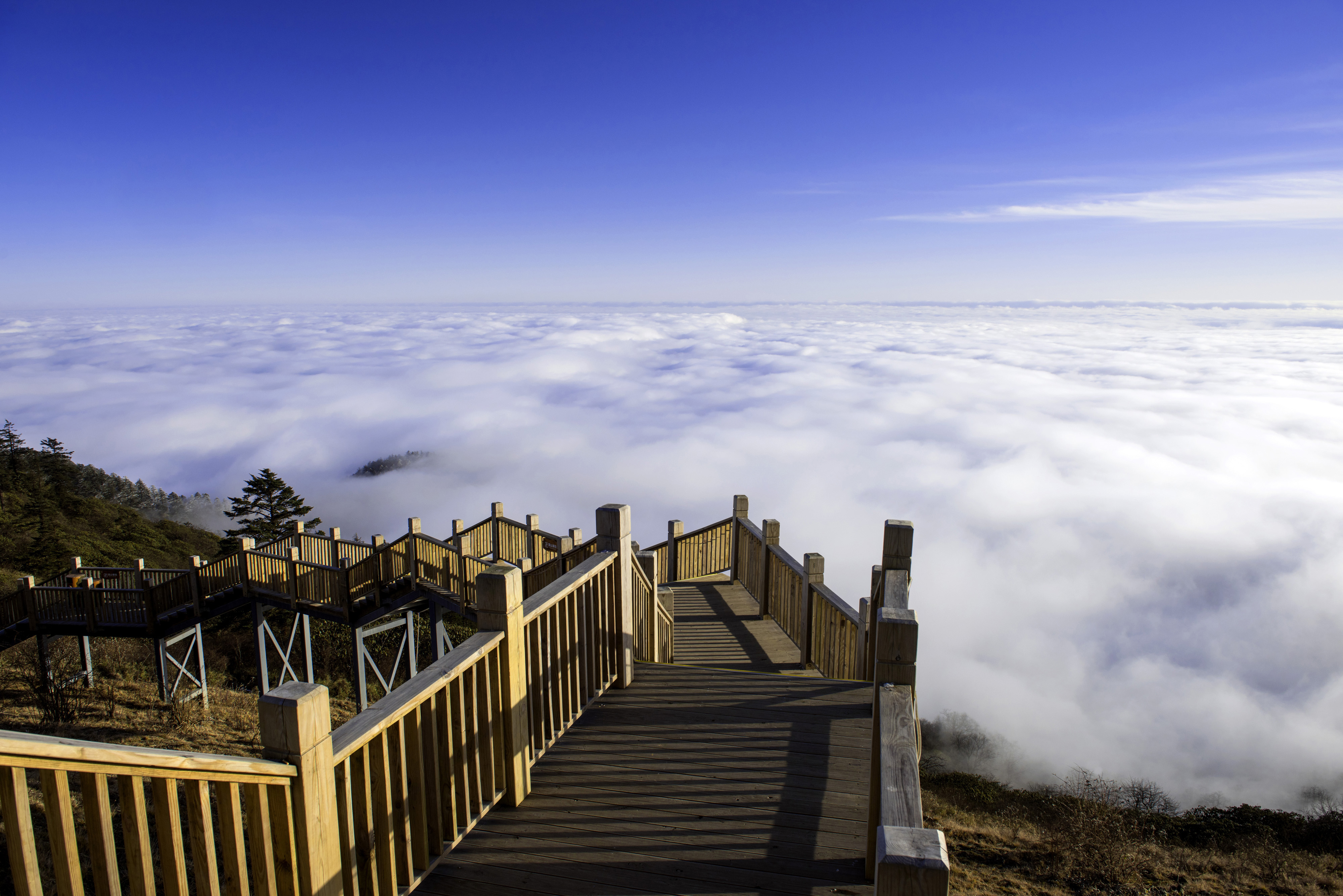西岭雪山云海
