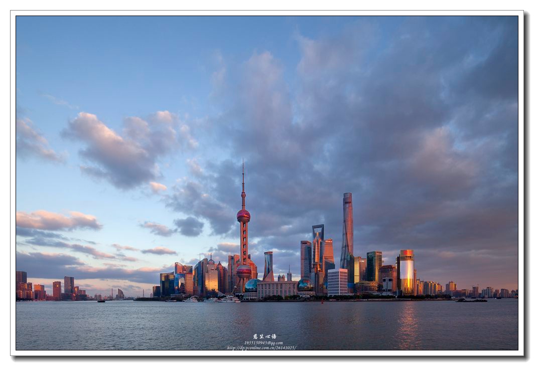 【外滩夕阳摄影图片】上海外滩风光摄影_慈竺心语_网