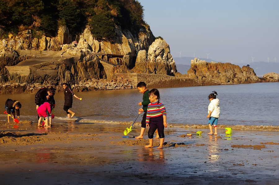 洞头县大门岛马岙潭景区