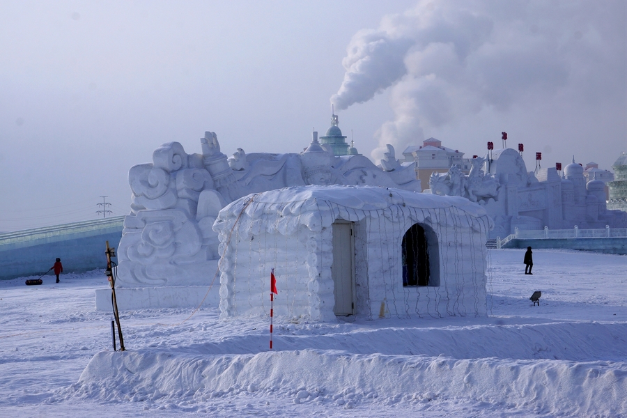 雪屋冰墙