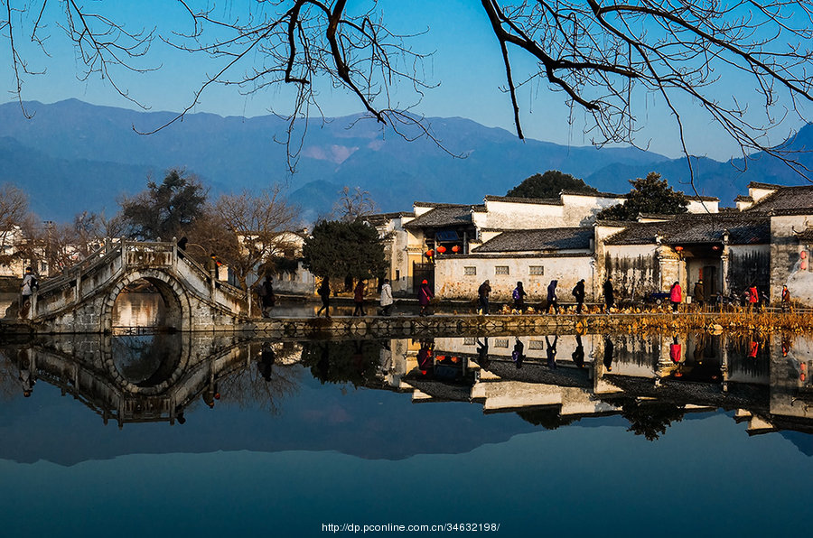 宏村风景之南湖