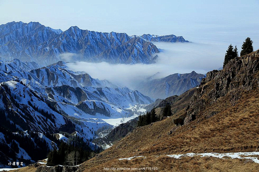 【一路风景--攀登灯杆山摄影图片】新疆昌吉州