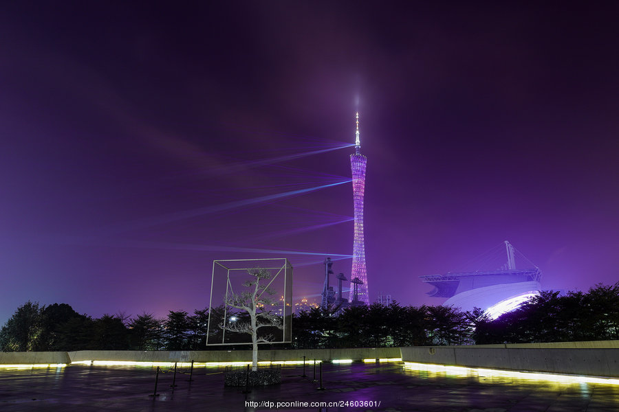 2017 广州花城广场夜景