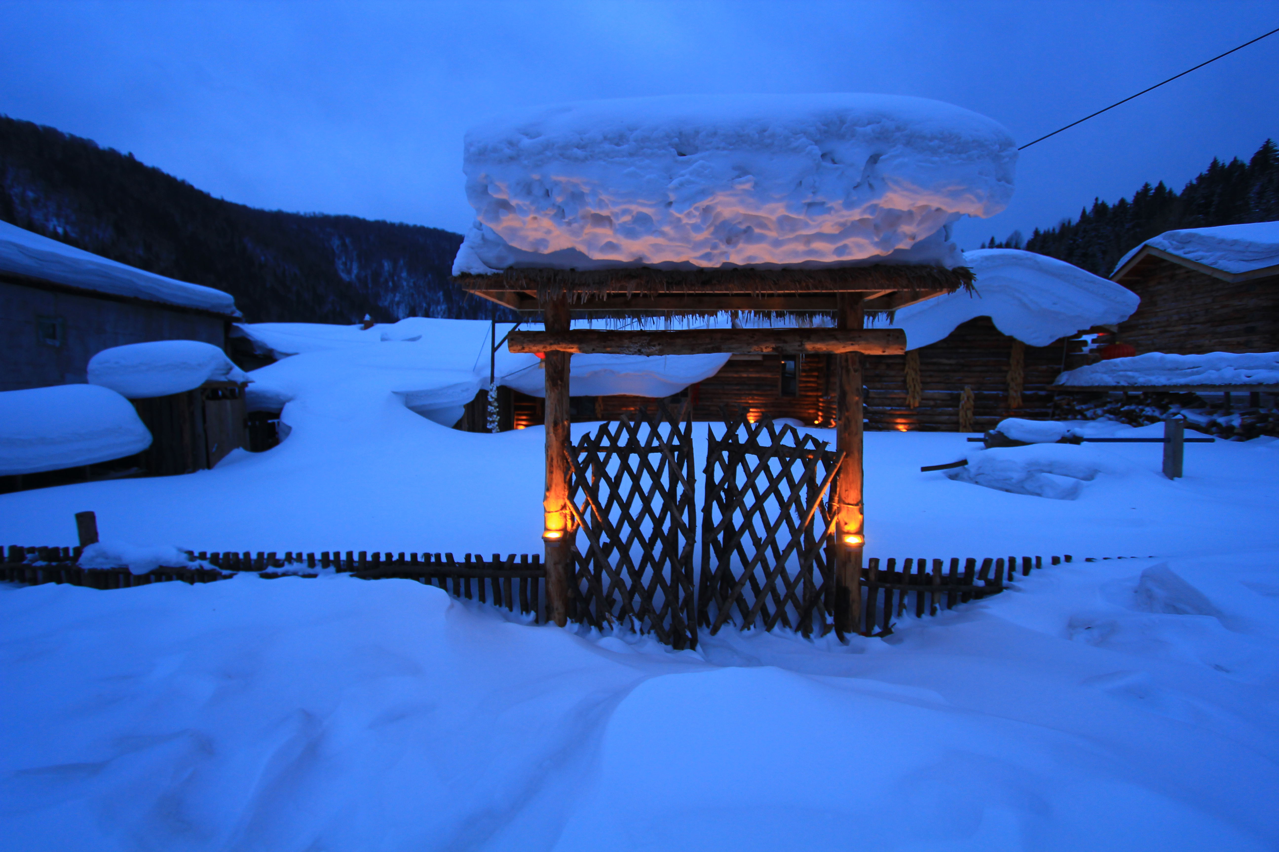 2017东北.雪村