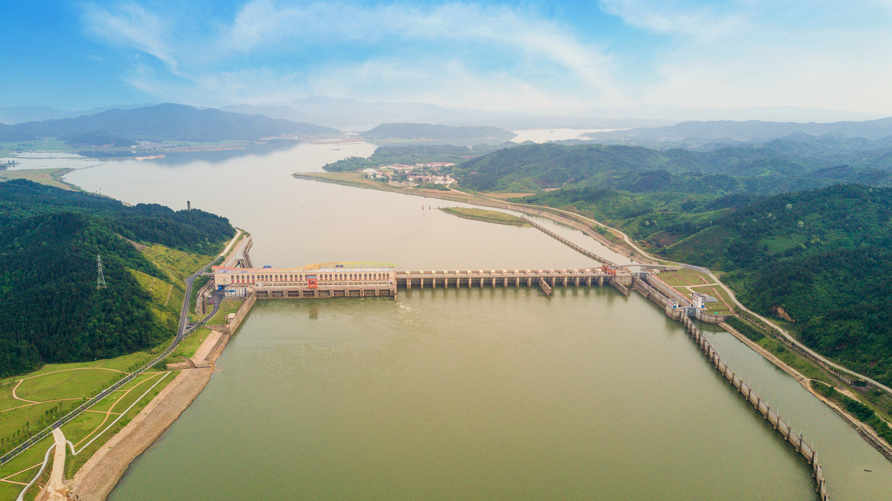 【航拍峡江】水利杻纽