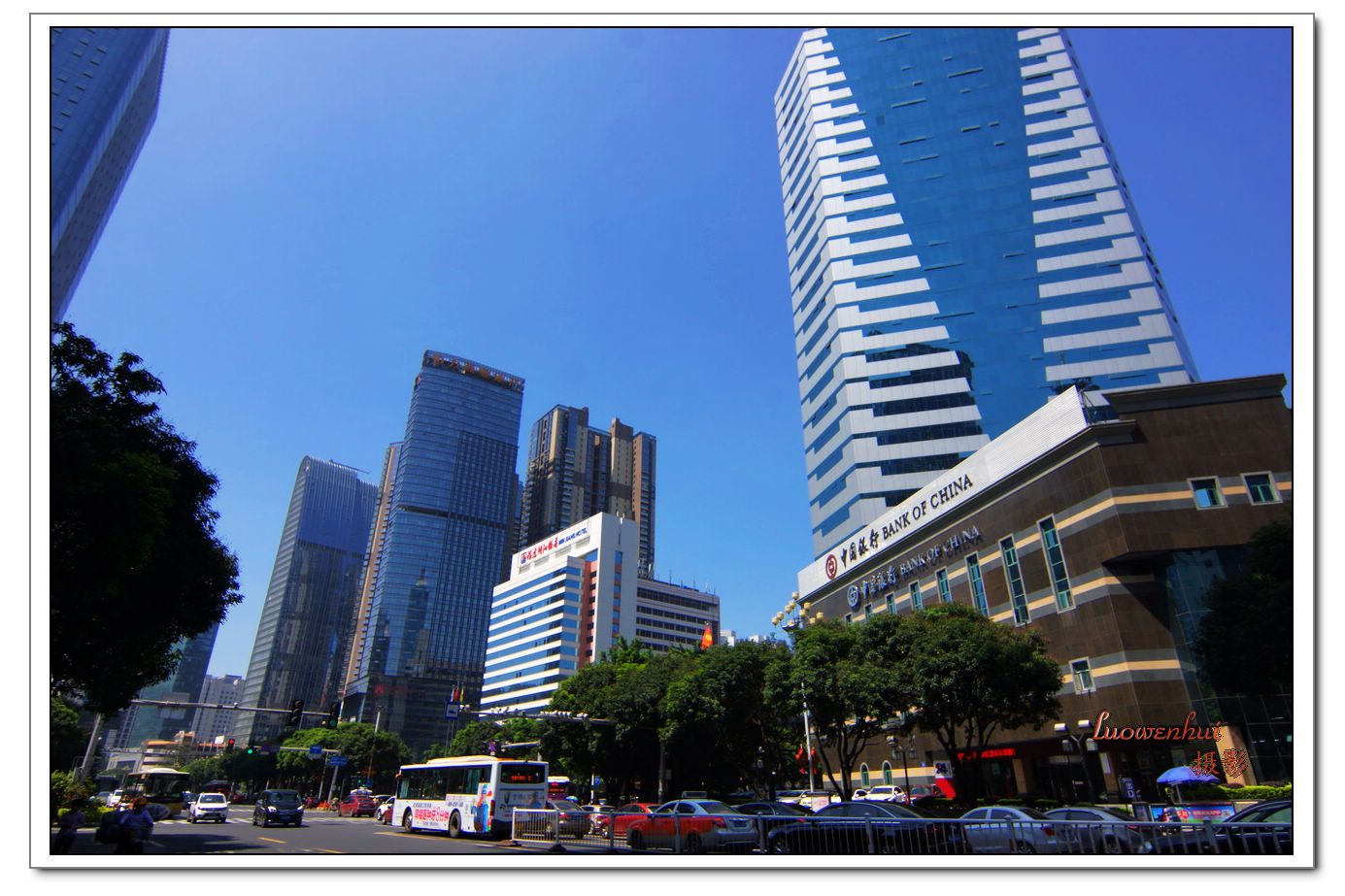 福州五四路周边景色