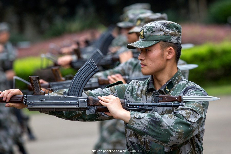 当兵的人