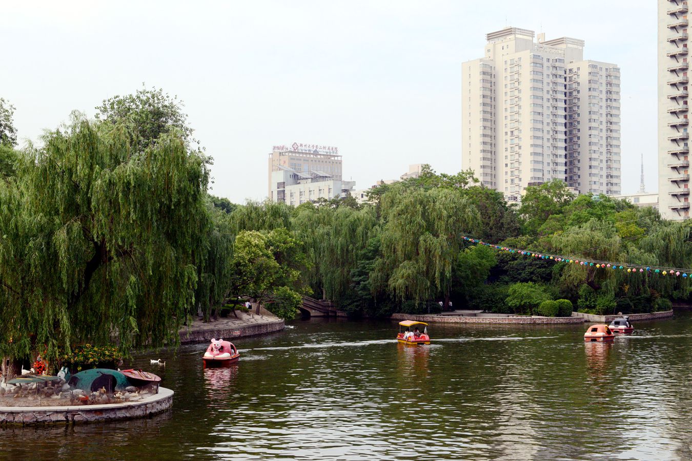 郑州市人民公园园林景观