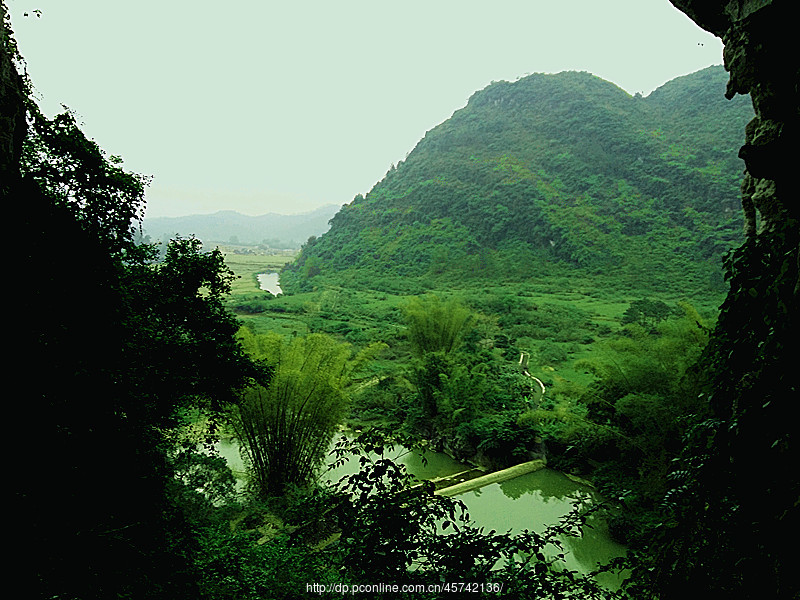 阳江阳春玉溪三洞第三洞风景区