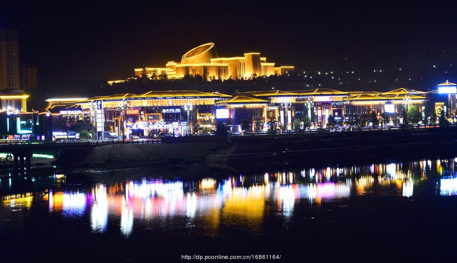 宝鸡夜景