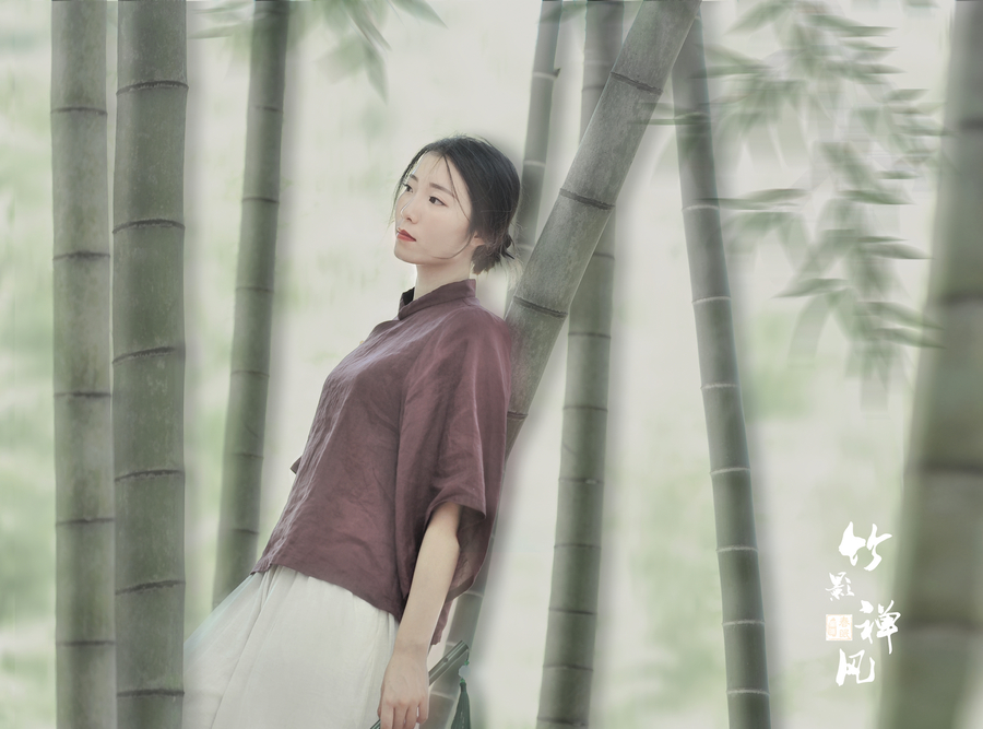 竹贤生雅趣 影空若迷离 禅定虚无物 风烟入静息 策划,摄影,后期:春眠