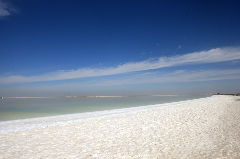 中国最大的盐湖-察尔汗盐湖
