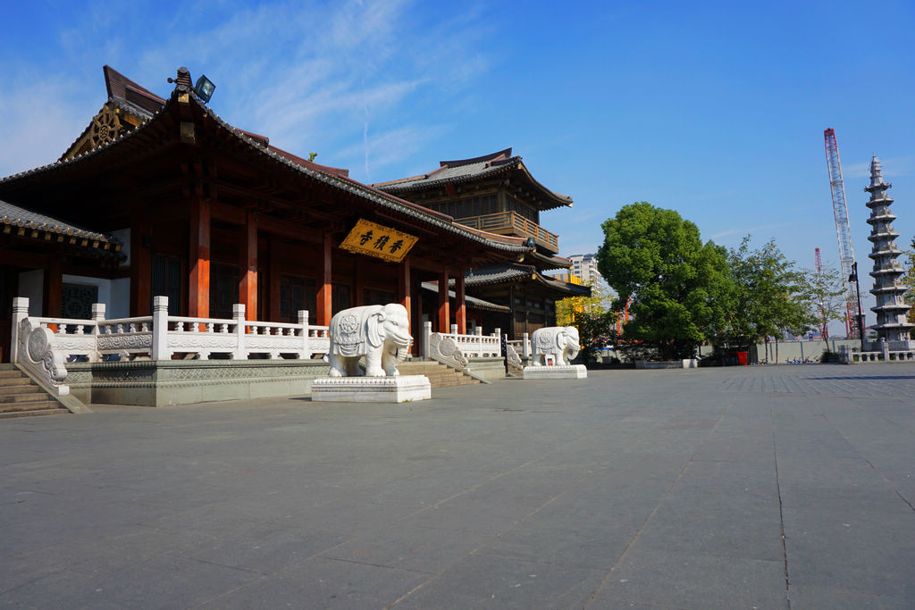 杭州大兜历史文化街区的香积寺