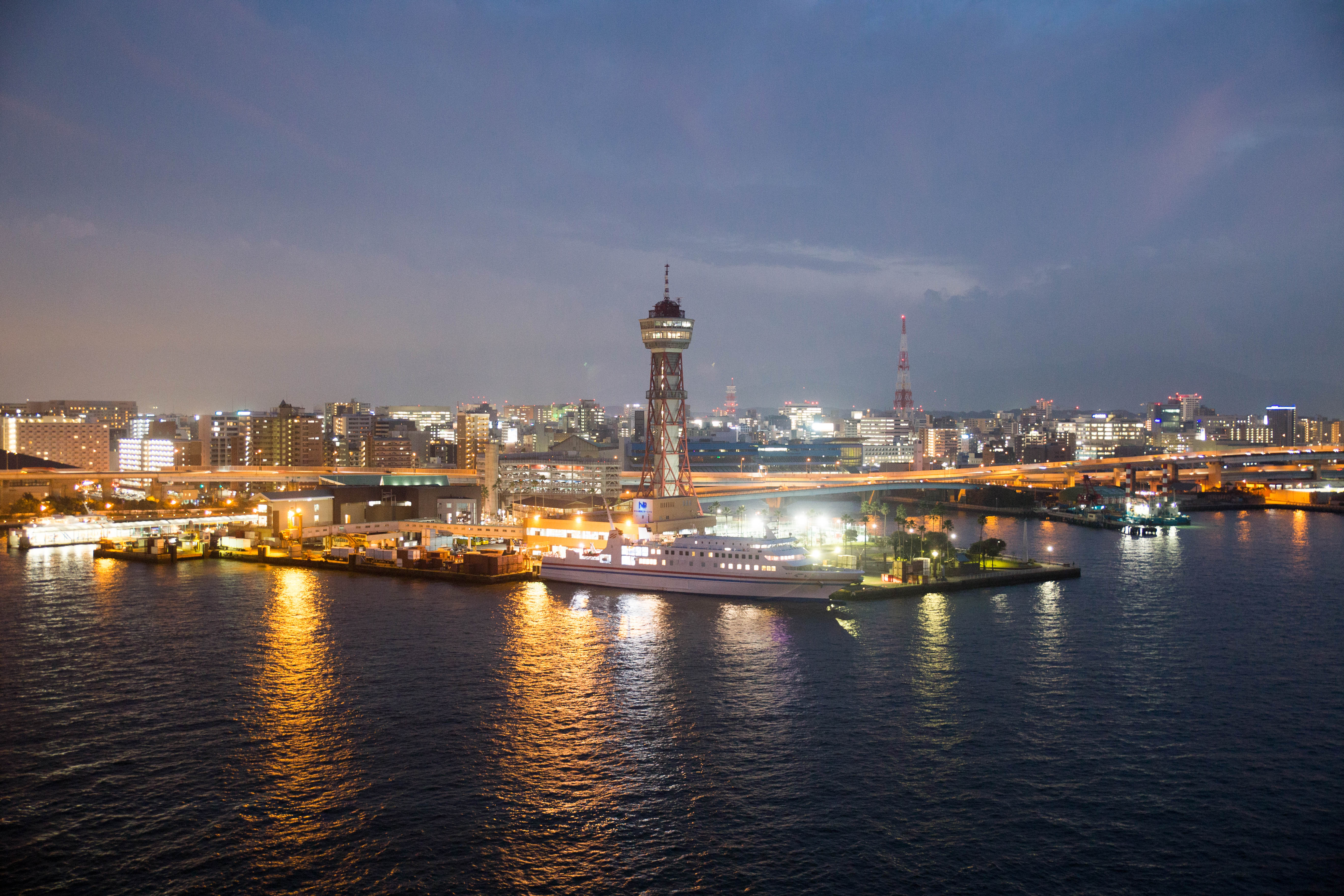 日本福冈码头