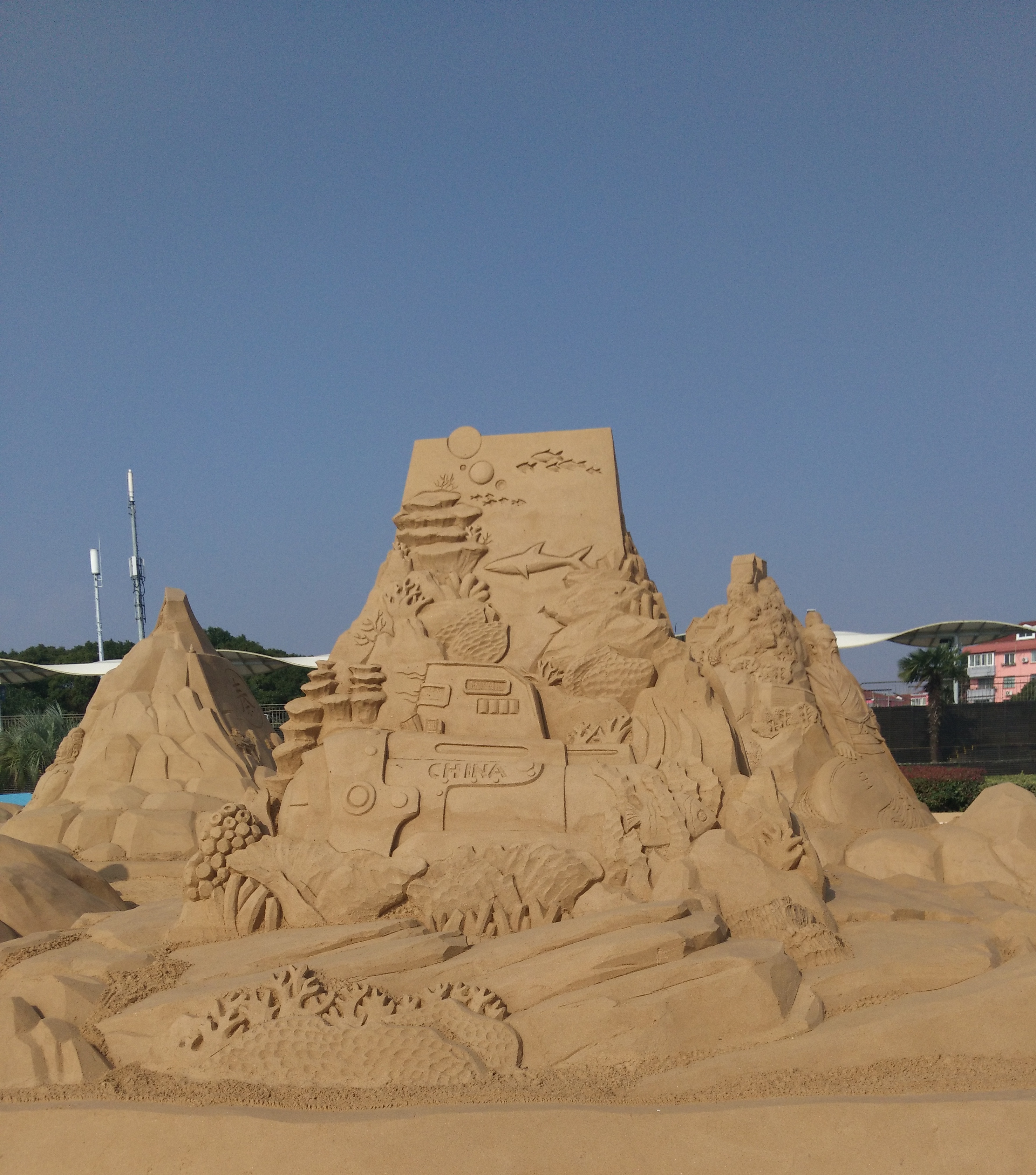 上海金山城市沙滩国际沙雕展纪实
