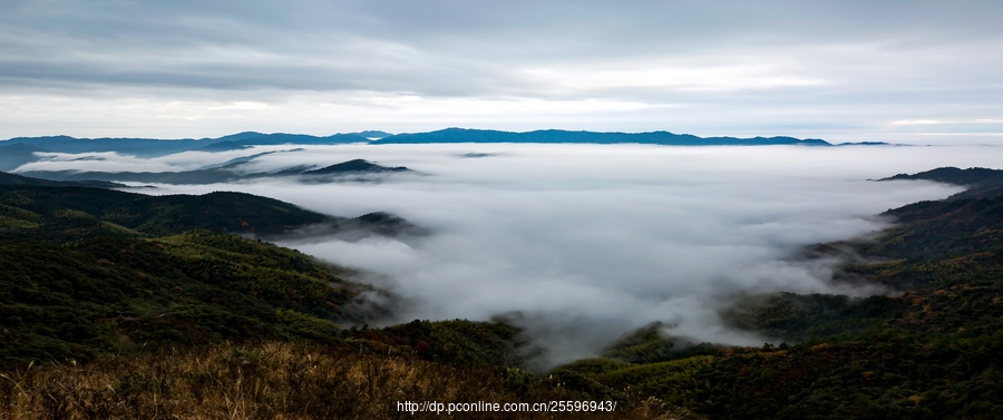 云腾雾绕阳明山