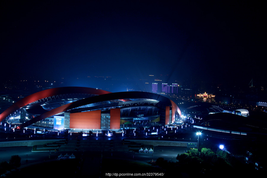 南京奥体夜景 (共p)