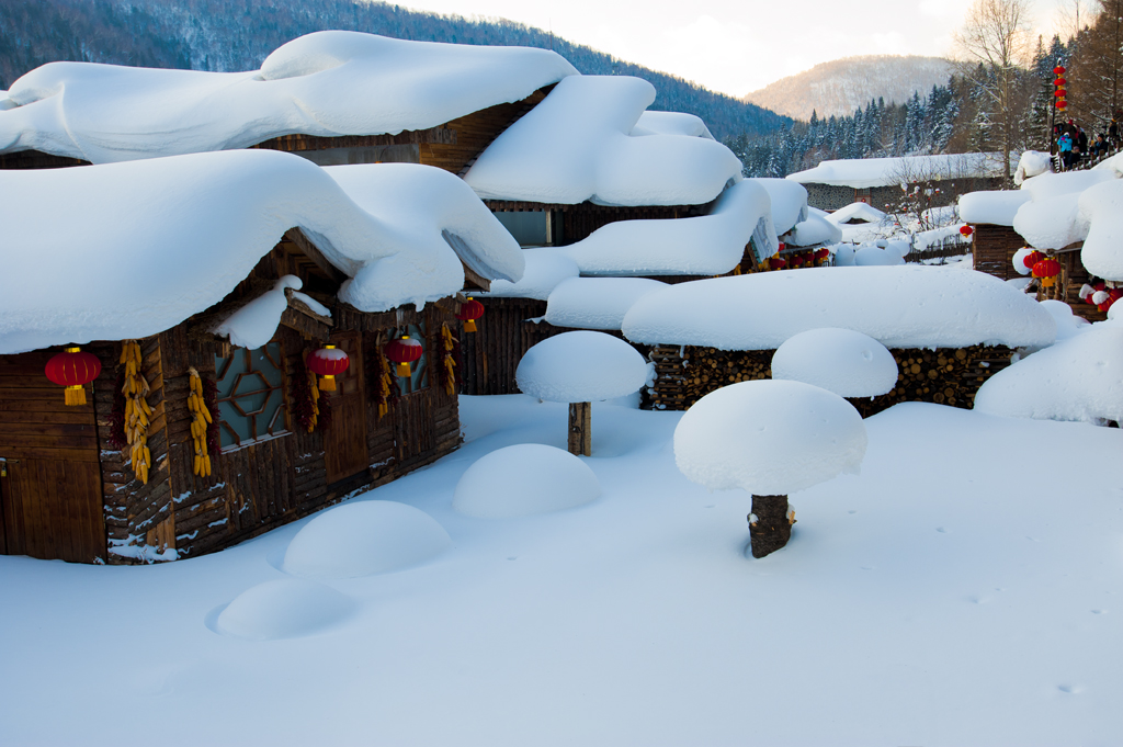 美丽的雪乡风光