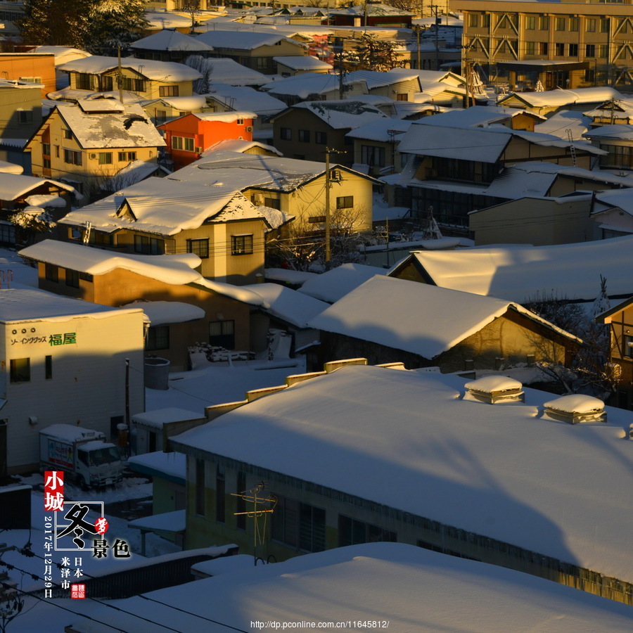 小城冬景色