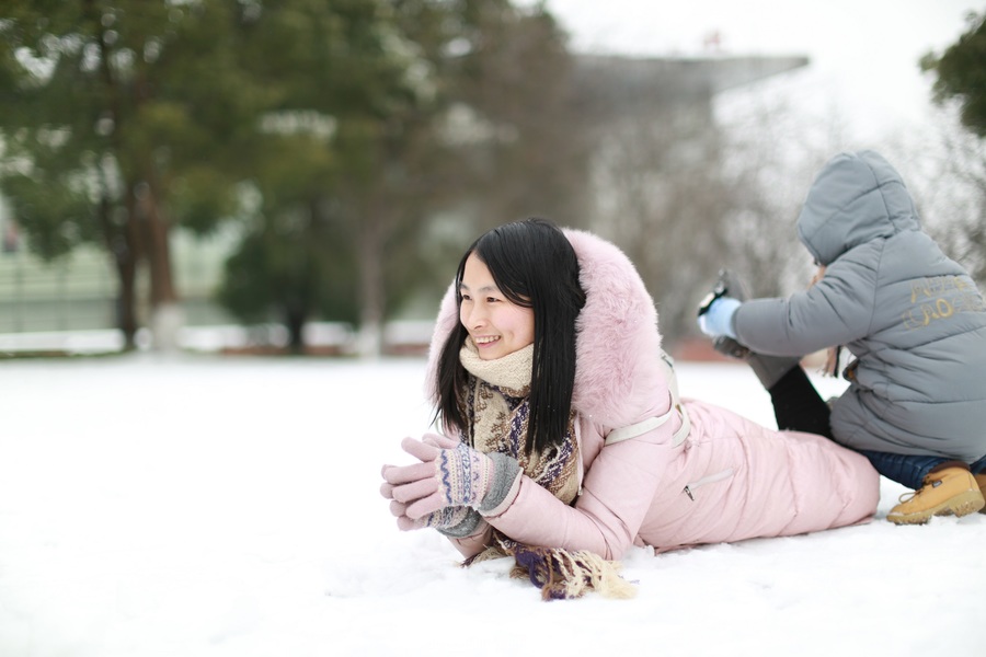 冬日玩雪